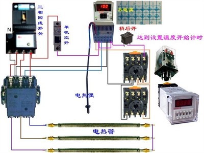 54種電動(dòng)機(jī)電氣控制電路接線圖